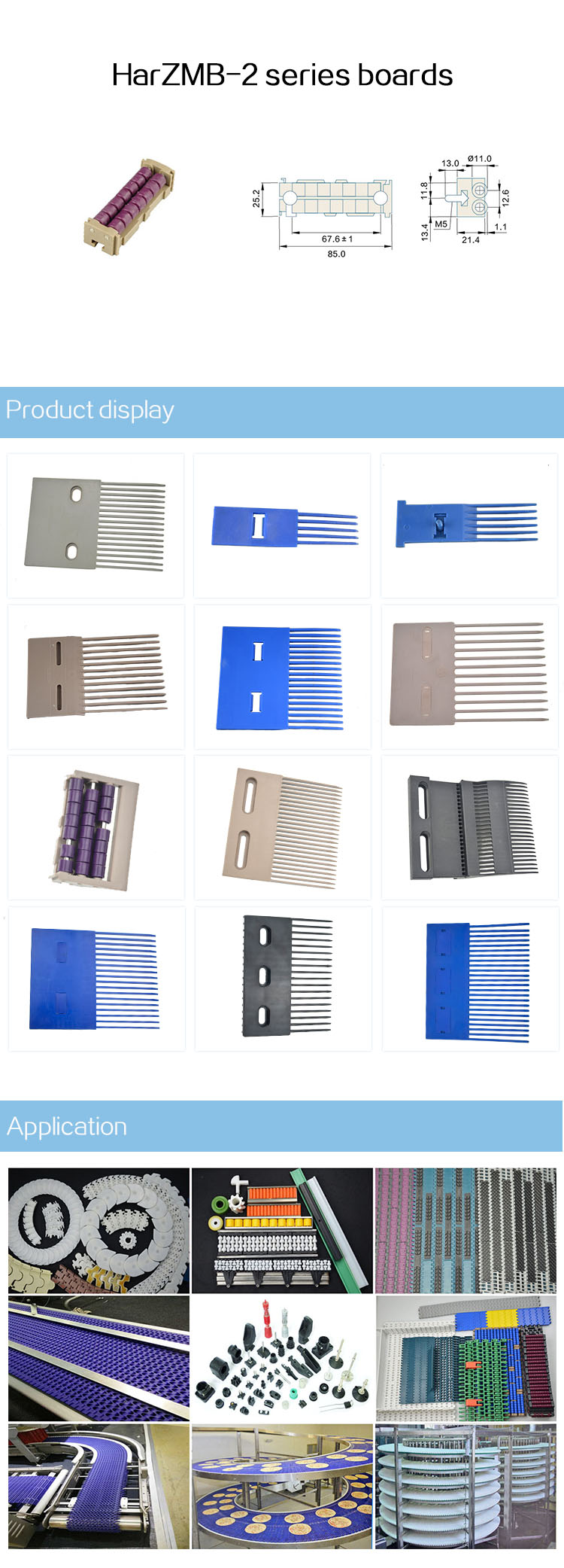 Boards CbmsZMB-2 series boards