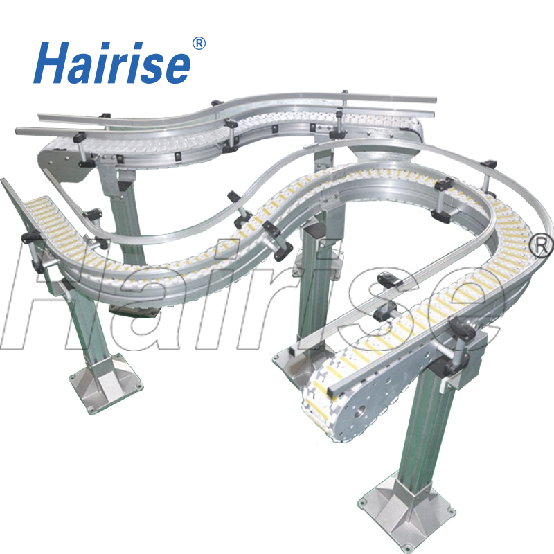 Plastic Flexible Chain Conveyor Hairise Flexible conveyor systems