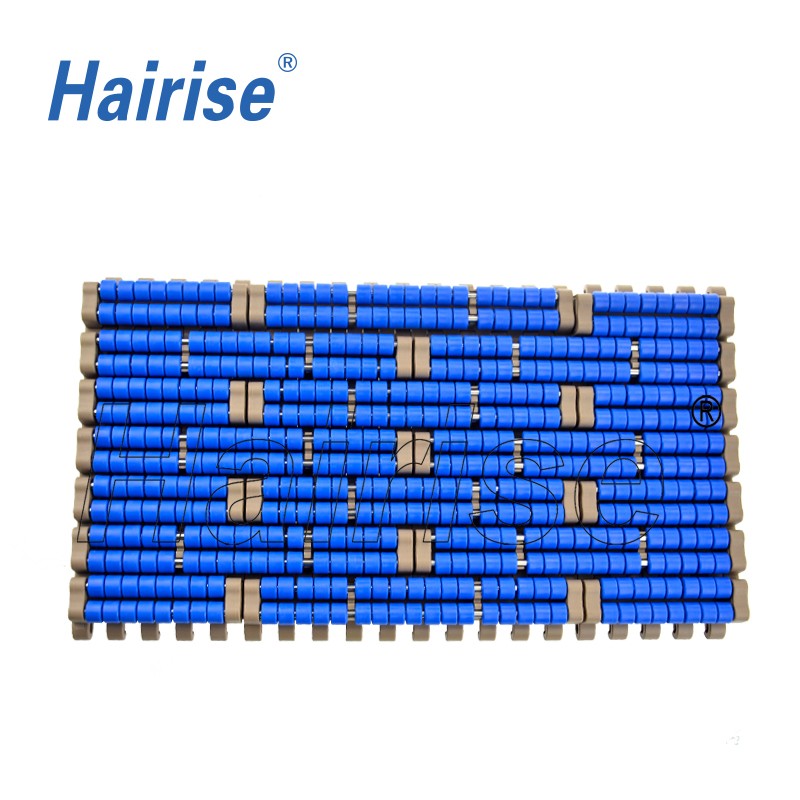 Plastic Modular Belts Cbms1005 series roller top modular belt