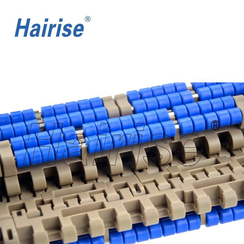 Plastic Modular Belts Cbms1005 series roller top modular belt