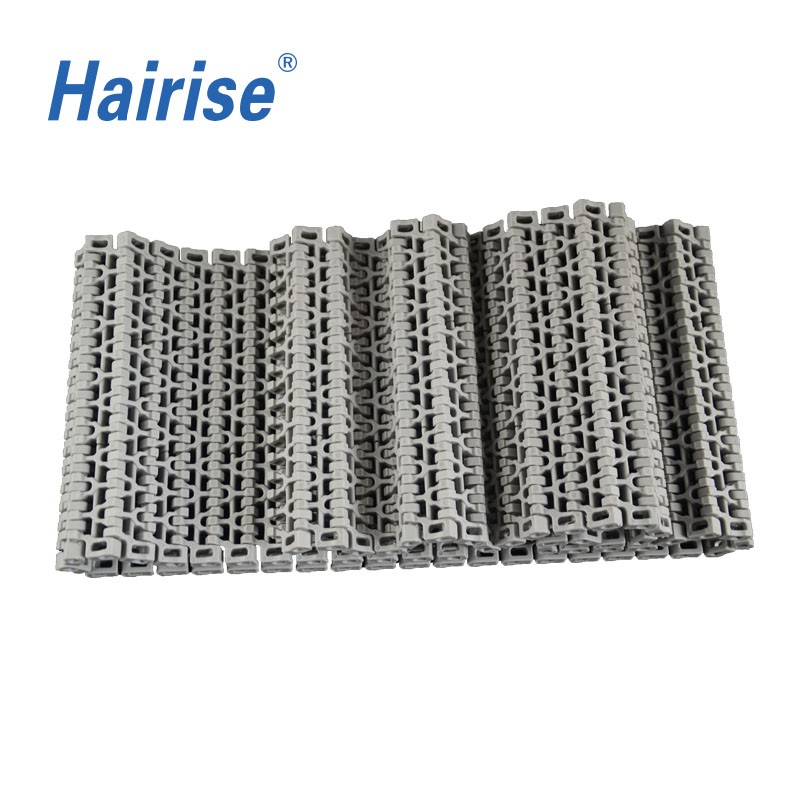 Plastic Modular Belts Cbms1100 series rubber top modular belt