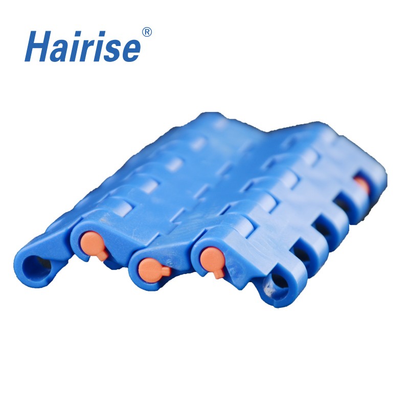 Plastic Modular Belts Cbms2120 series flat top with positrack modular belt