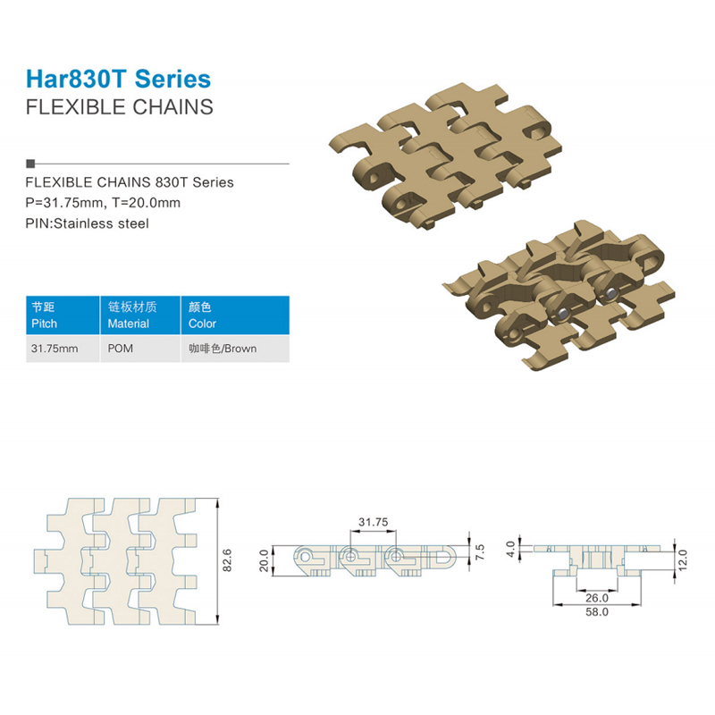 Flexible Chains Cbms830T series flexible chains
