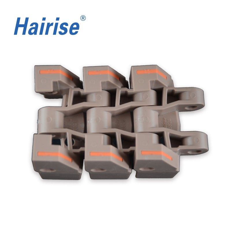 Plastic Slat Top Chains Cbms8828 series curve top chains